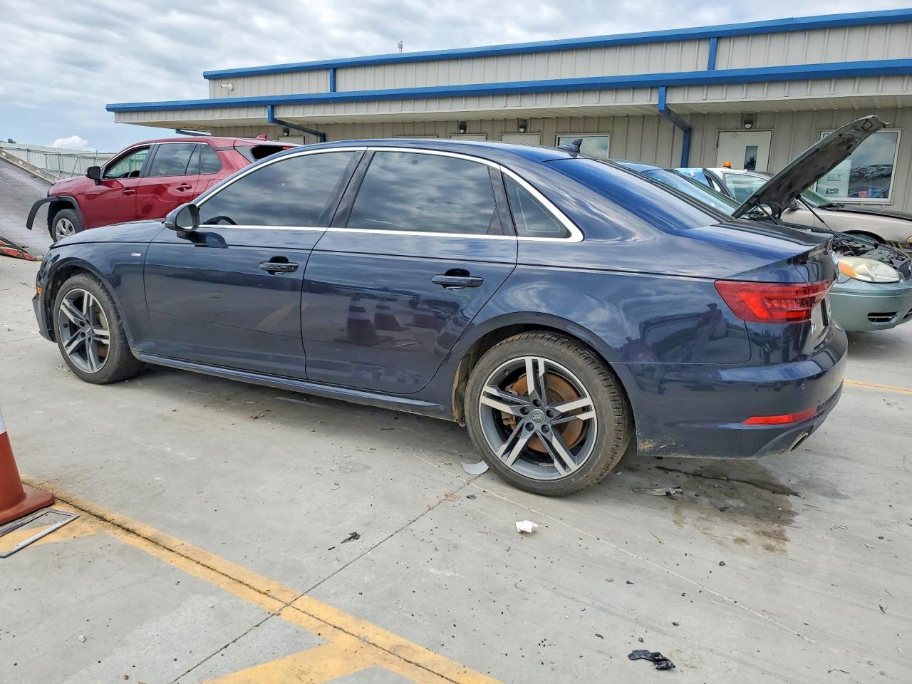2018 Audi A4 Premium Plus Black vin: WAUENAF45JA232190