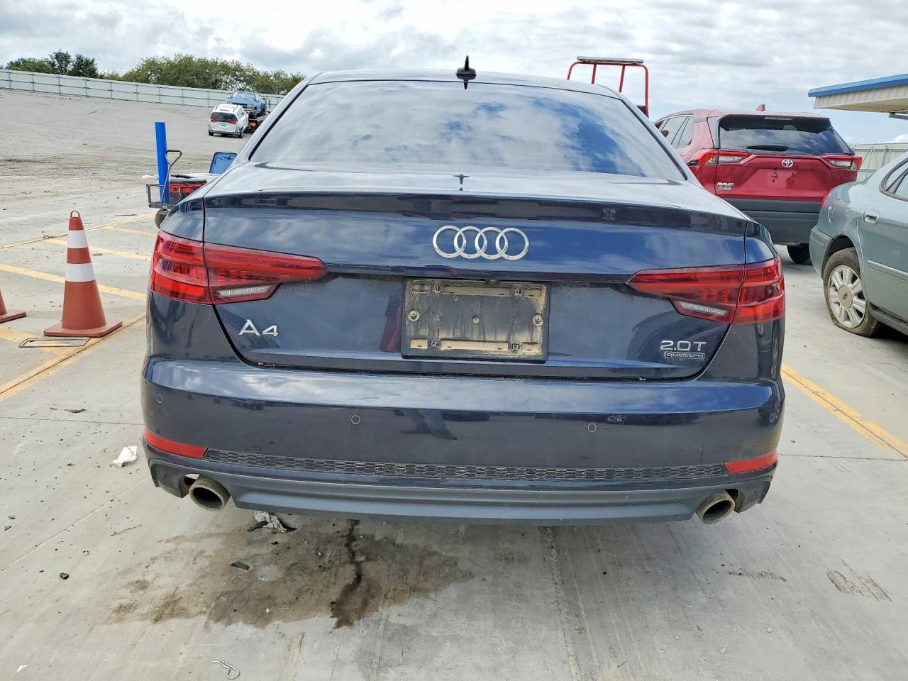 2018 Audi A4 Premium Plus Black vin: WAUENAF45JA232190