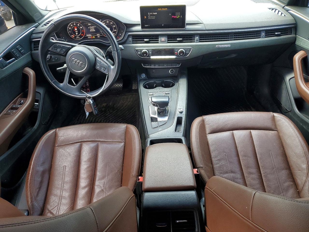 2018 Audi A4 Premium Plus Black vin: WAUENAF45JA232190