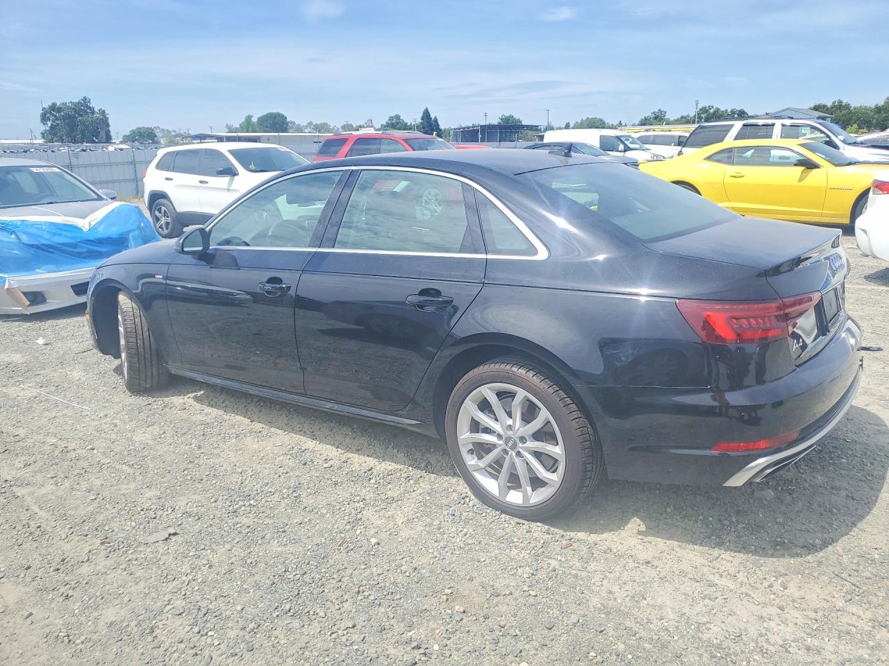 2019 Audi A4 Premium Plus Черный vin: WAUENAF45KN012476