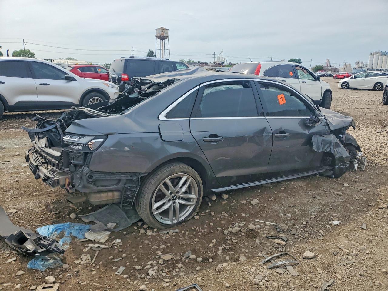 2020 Audi A4 Premium Plus Gray vin: WAUENAF45LA068782