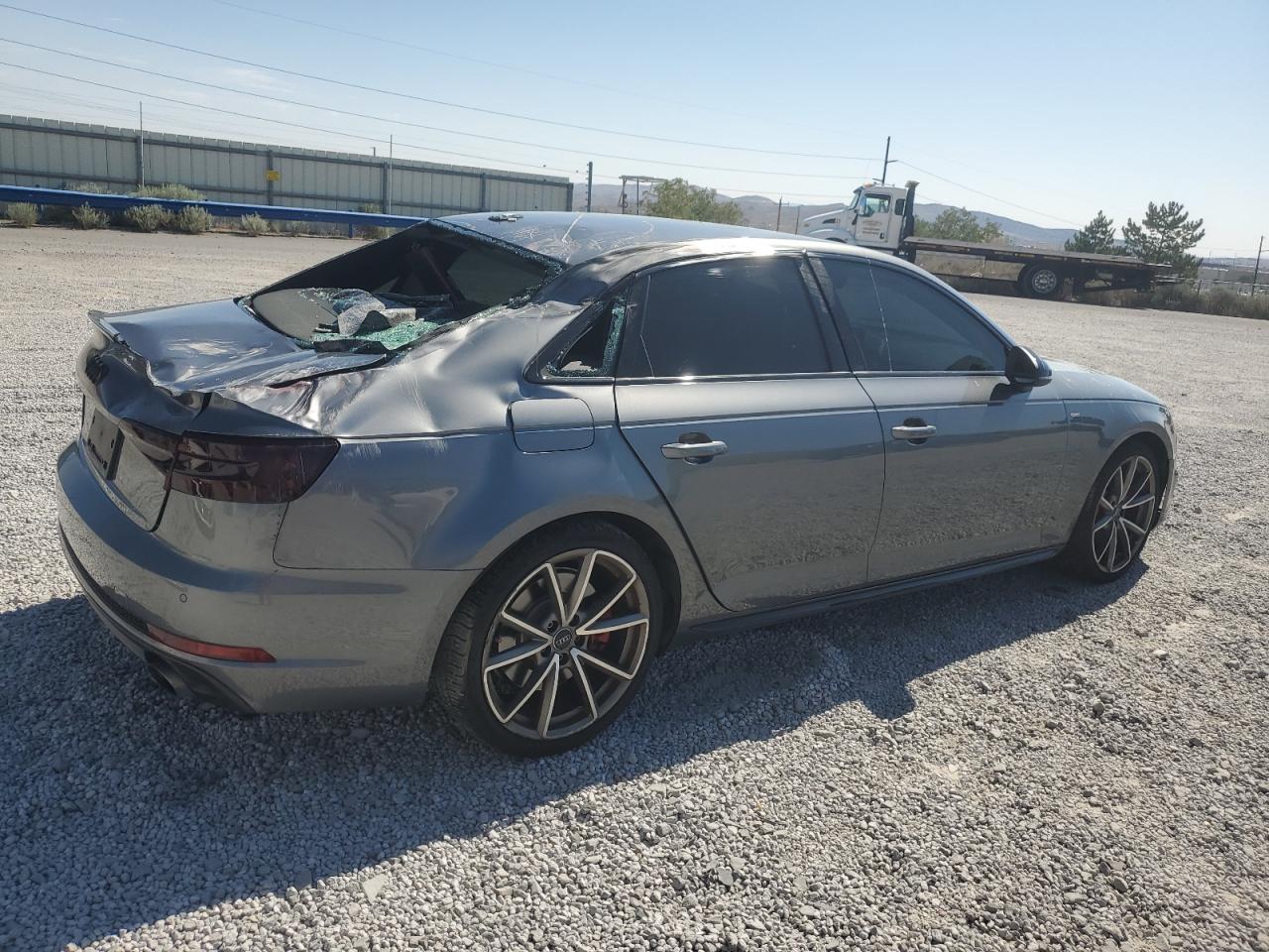 2018 Audi A4 Premium Plus Black vin: WAUENAF46JA059280