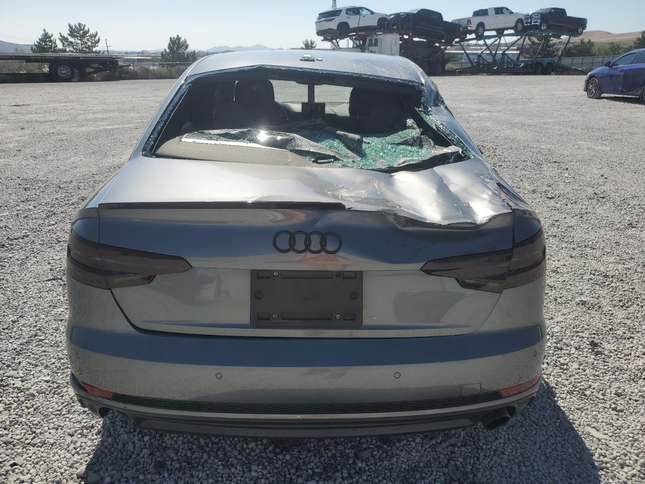 2018 Audi A4 Premium Plus Black vin: WAUENAF46JA059280