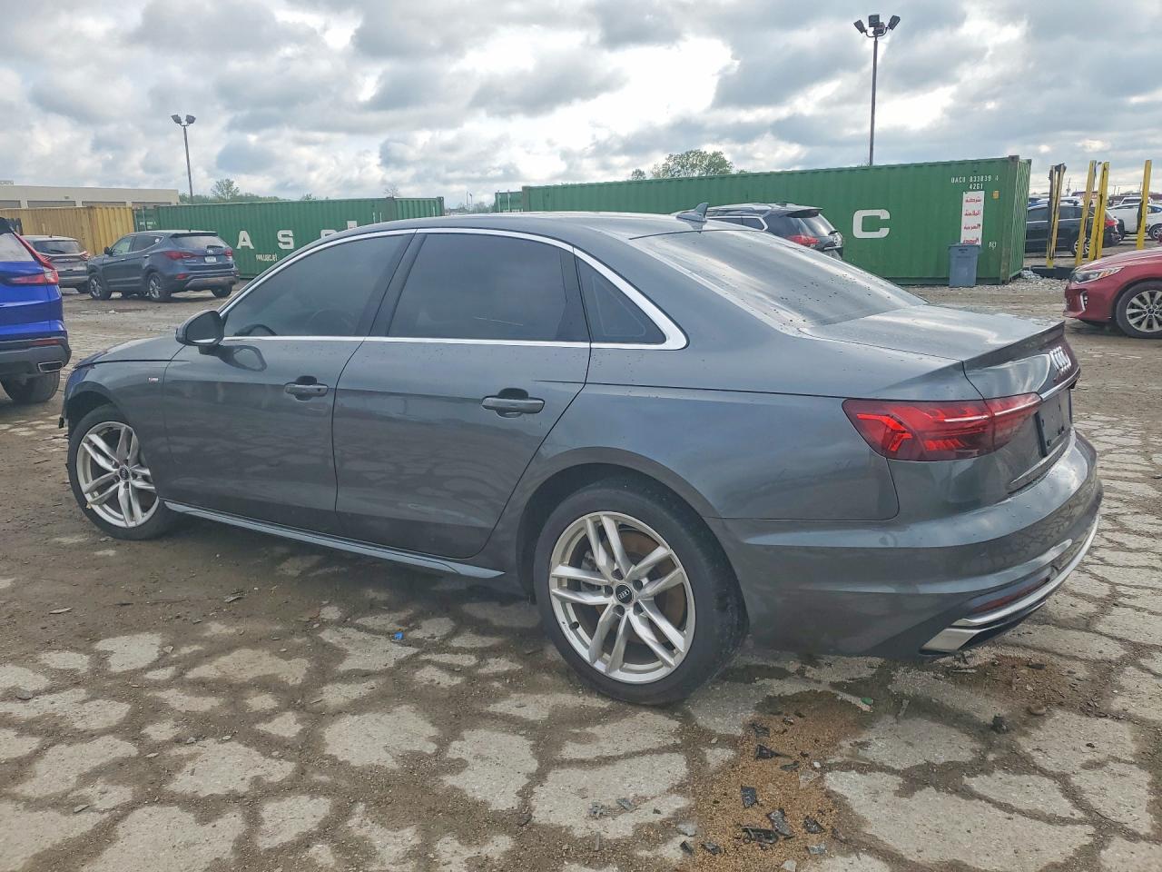 2020 Audi A4 Premium Plus Gray vin: WAUENAF47LN004932