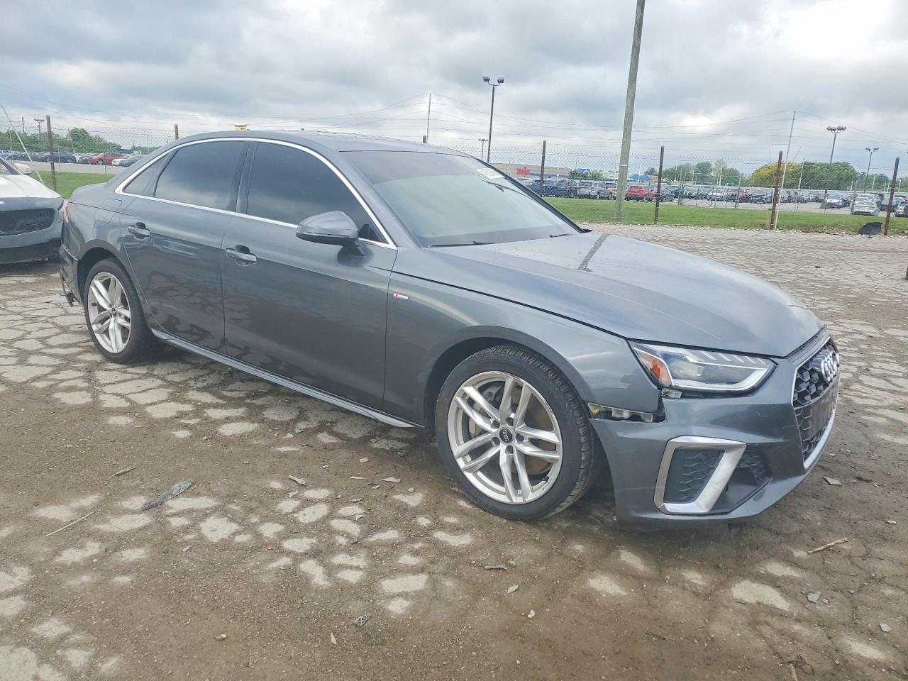 2020 Audi A4 Premium Plus Gray vin: WAUENAF47LN004932