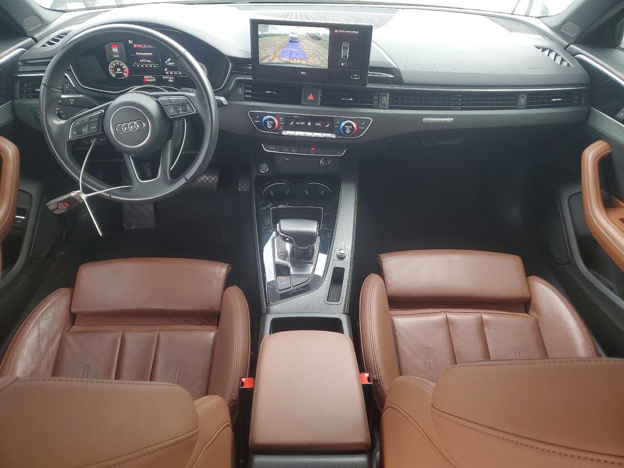 2020 Audi A4 Premium Plus Gray vin: WAUENAF47LN004932