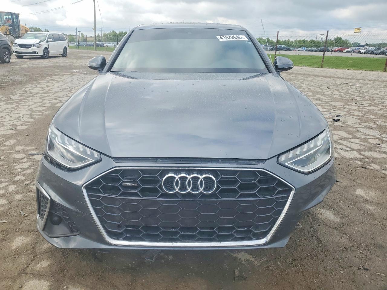 2020 Audi A4 Premium Plus Gray vin: WAUENAF47LN004932