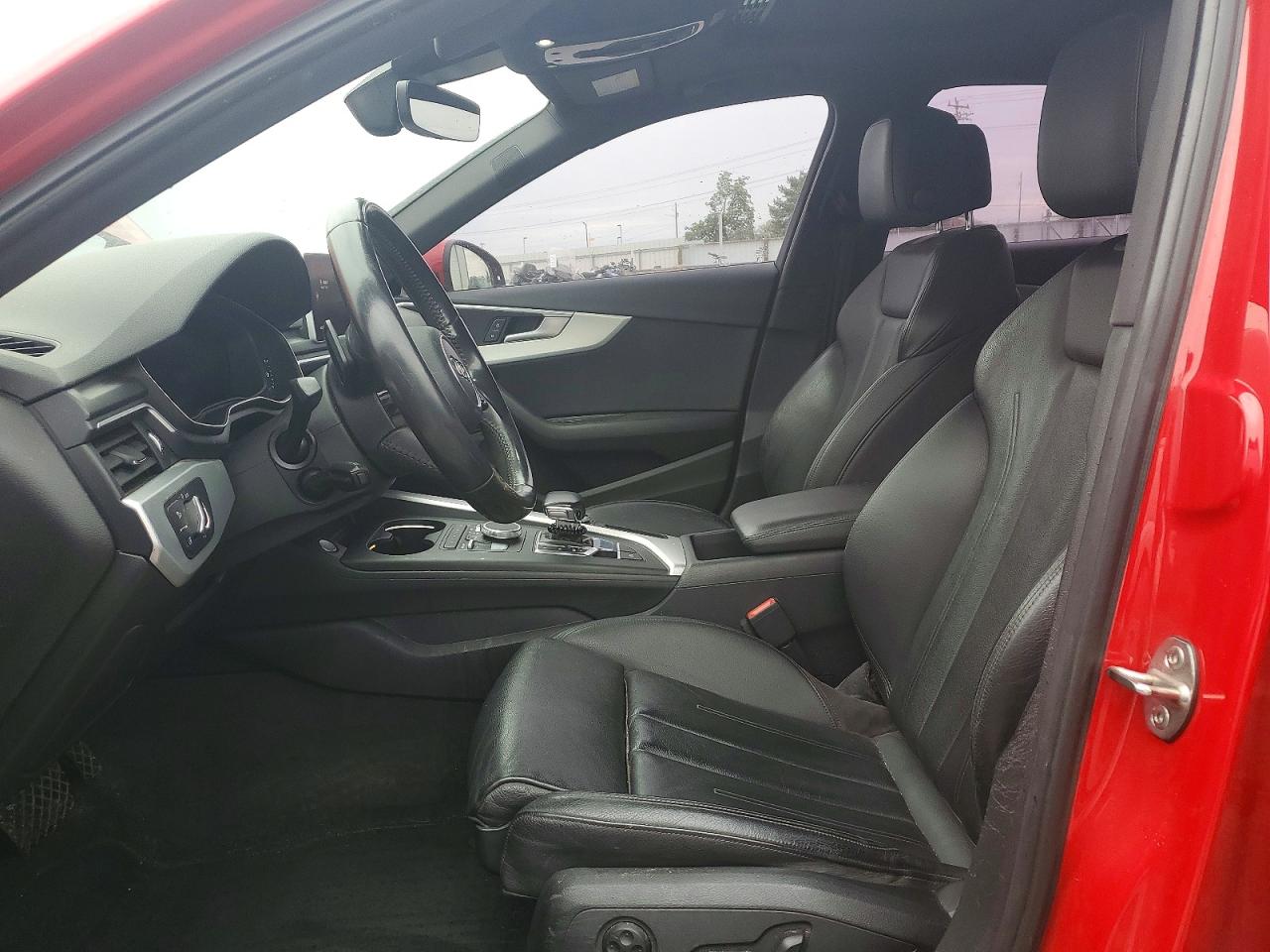 2017 Audi A4 Premium Plus Red vin: WAUENAF48HN023416