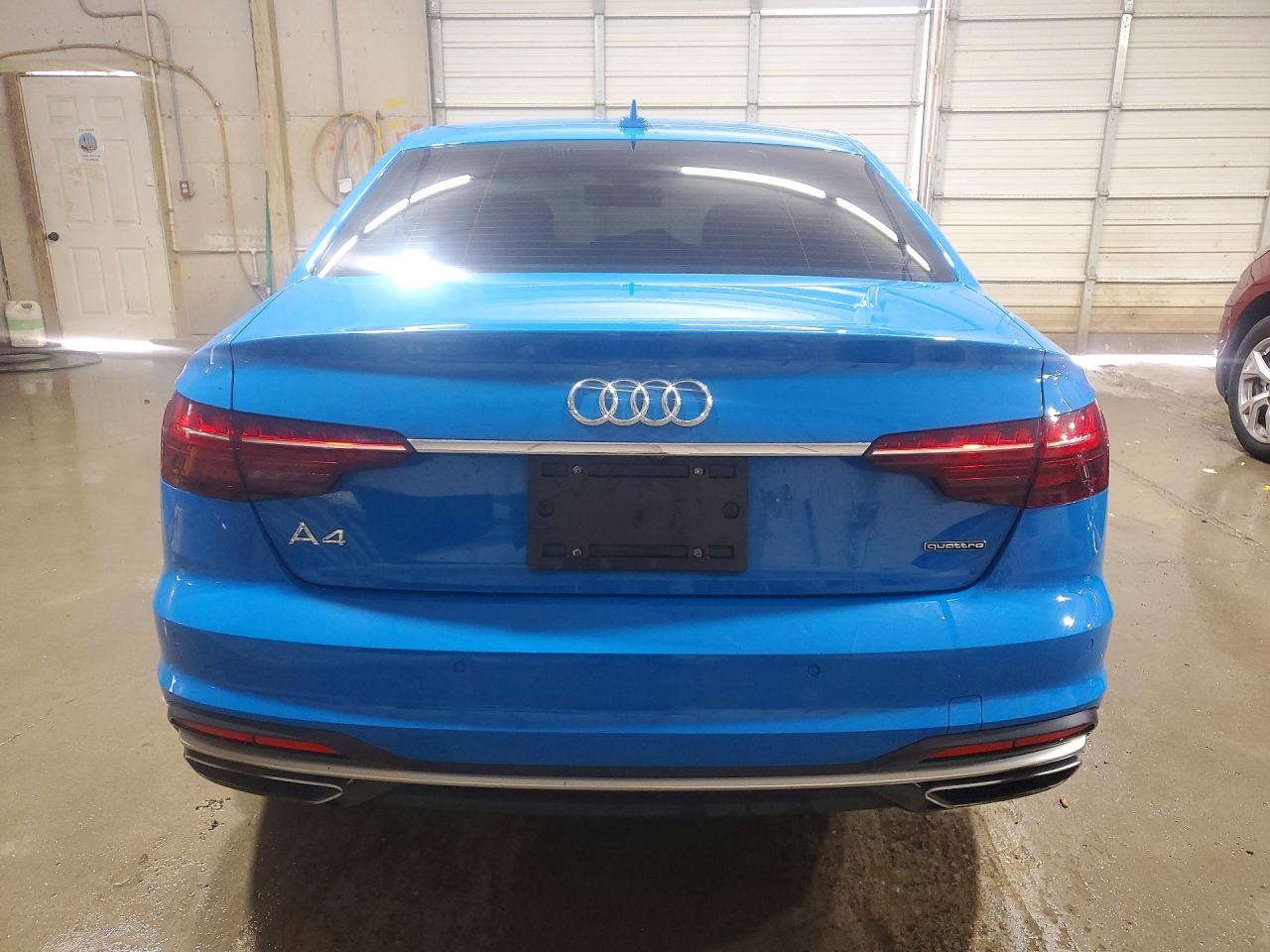 2020 Audi A4 Premium Plus Blue vin: WAUENAF48LN014482