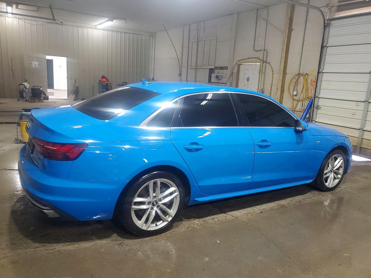 2020 Audi A4 Premium Plus Blue vin: WAUENAF48LN014482