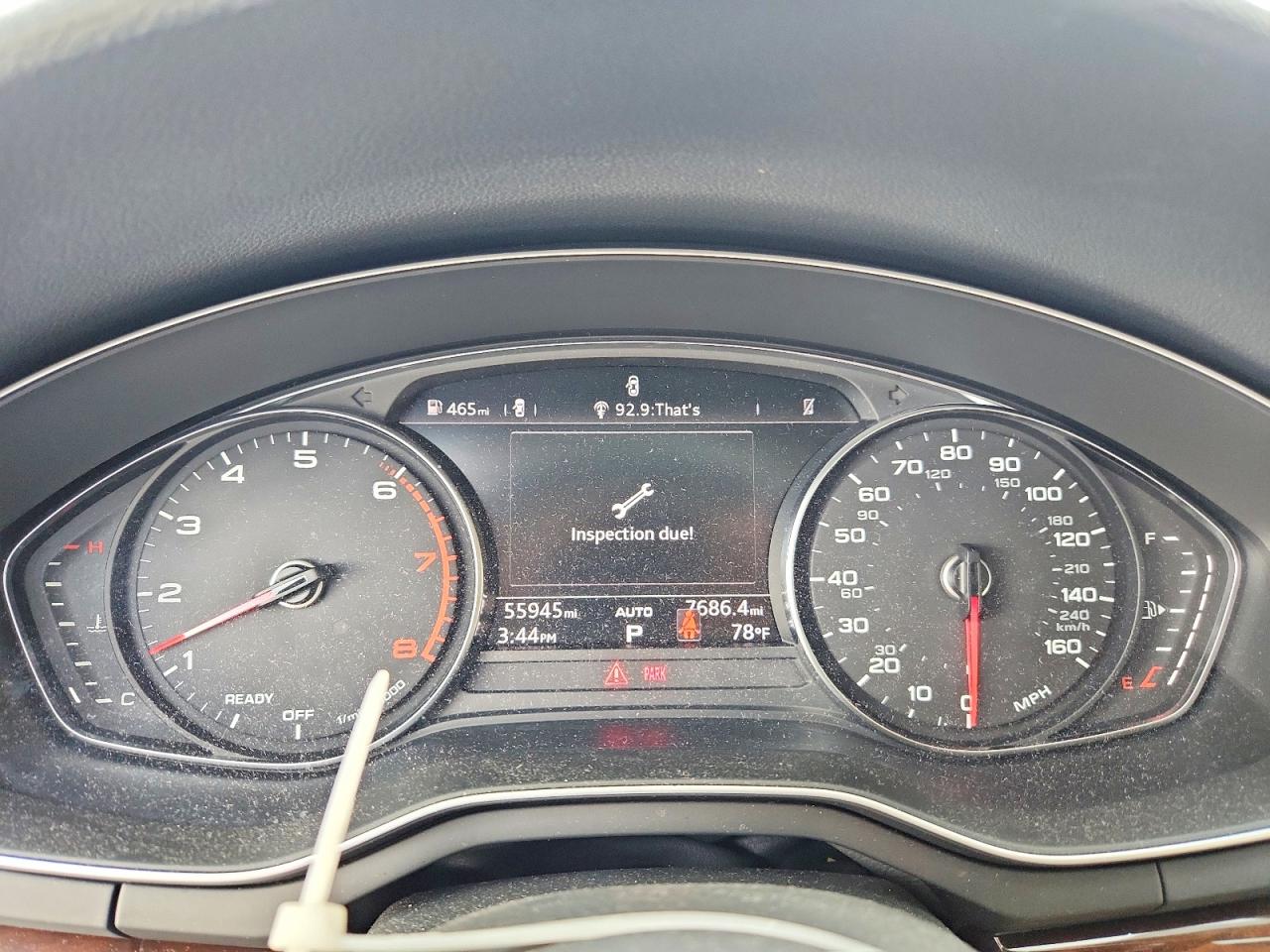 2018 Audi A4 Premium Plus White vin: WAUENAF49JA090068
