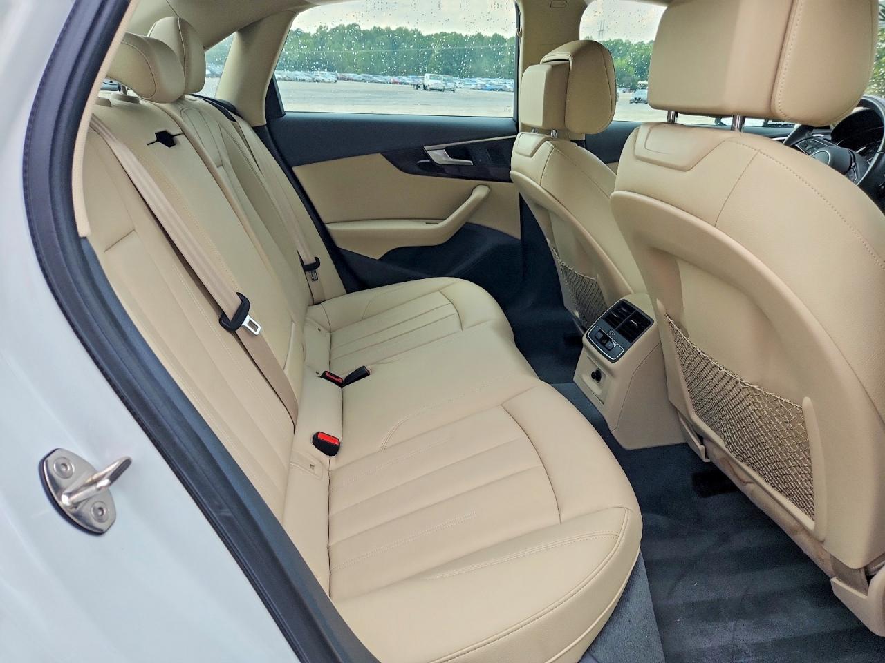 2018 Audi A4 Premium Plus White vin: WAUENAF49JA090068