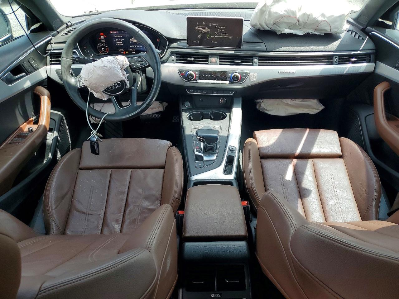 2018 Audi A4 Premium Plus Black vin: WAUENAF4XJA063526