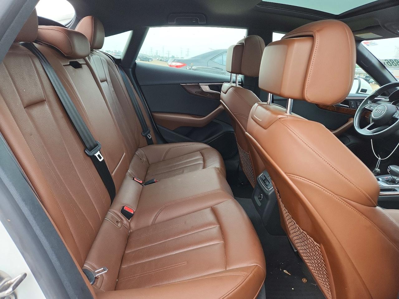 2018 Audi A5 Premium Plus S-line White vin: WAUENCF50JA135841