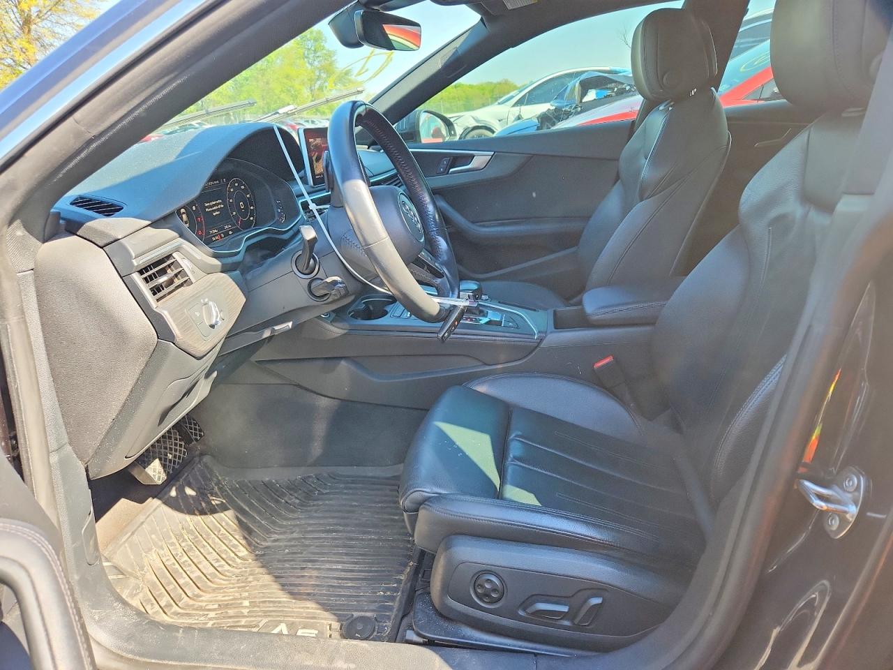 2019 Audi A5 Premium Plus S-line Black vin: WAUENCF50KA025048