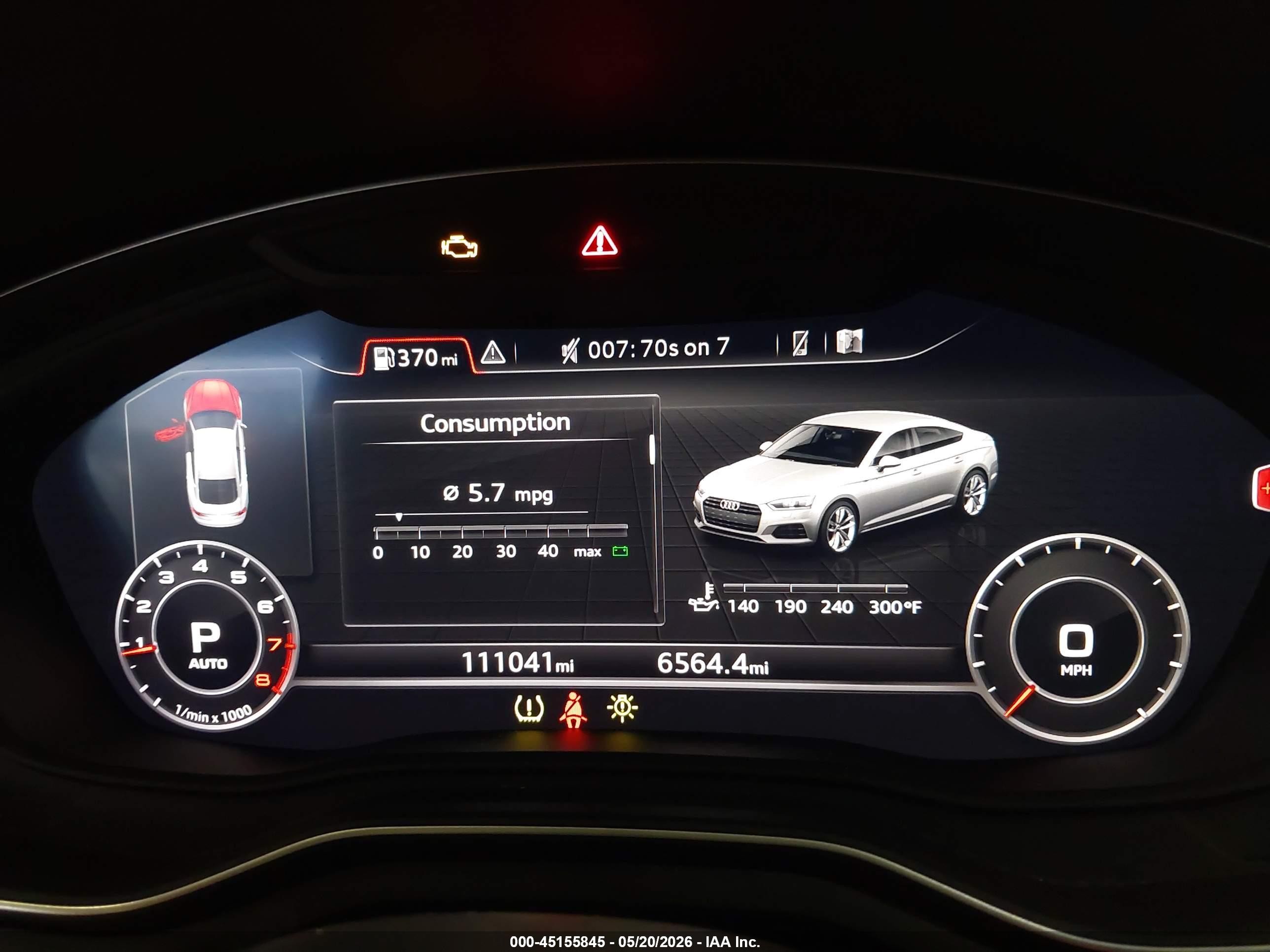 2018 Audi A5 2.0t Premium Blue vin: WAUENCF53JA034874