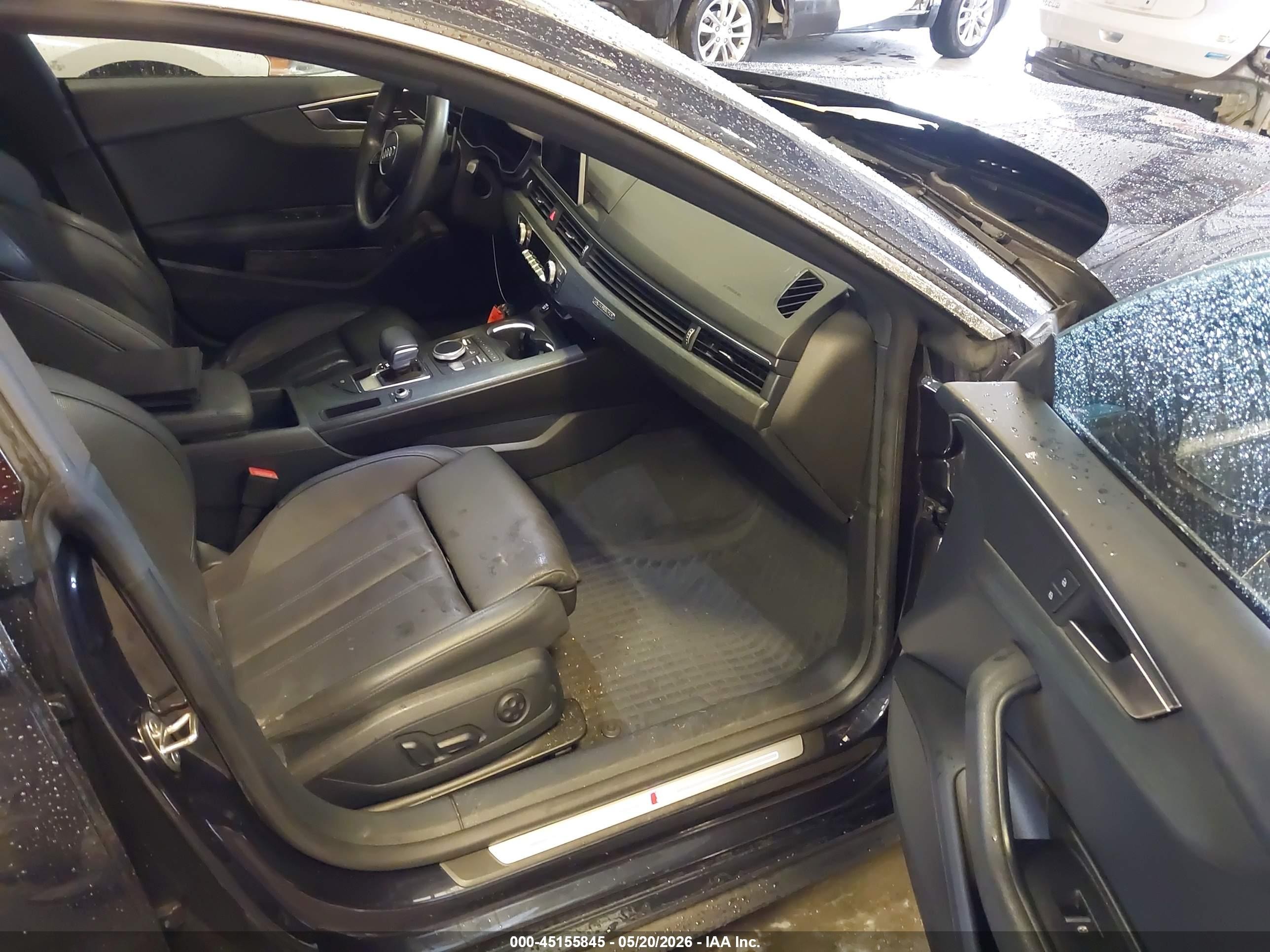 2018 Audi A5 2.0t Premium Blue vin: WAUENCF53JA034874