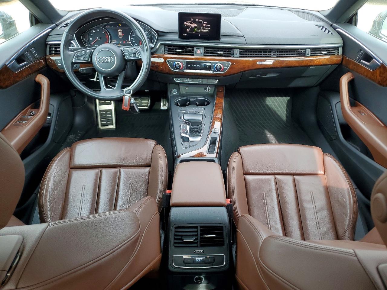 2018 Audi A5 Premium Plus S-line Black vin: WAUENCF54JA050422