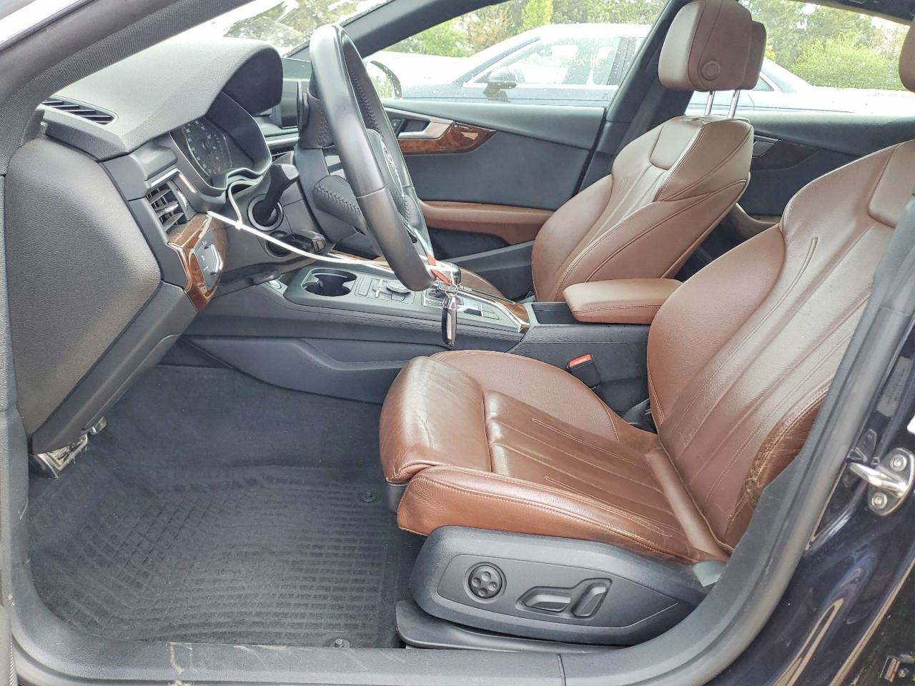 2018 Audi A5 Premium Plus S-line Black vin: WAUENCF54JA050422