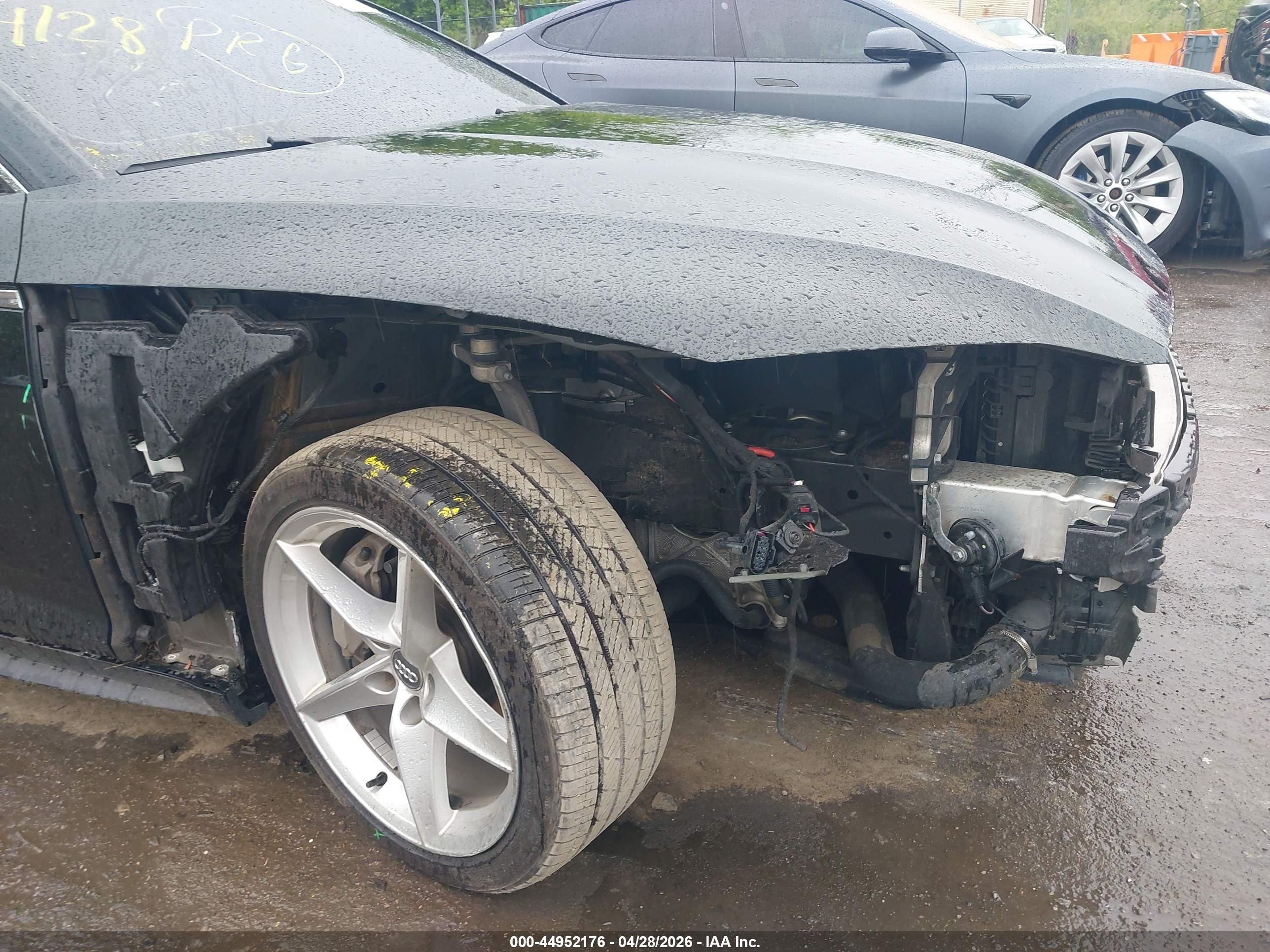 2018 Audi A5 2.0t Premium Black vin: WAUENCF59JA089412
