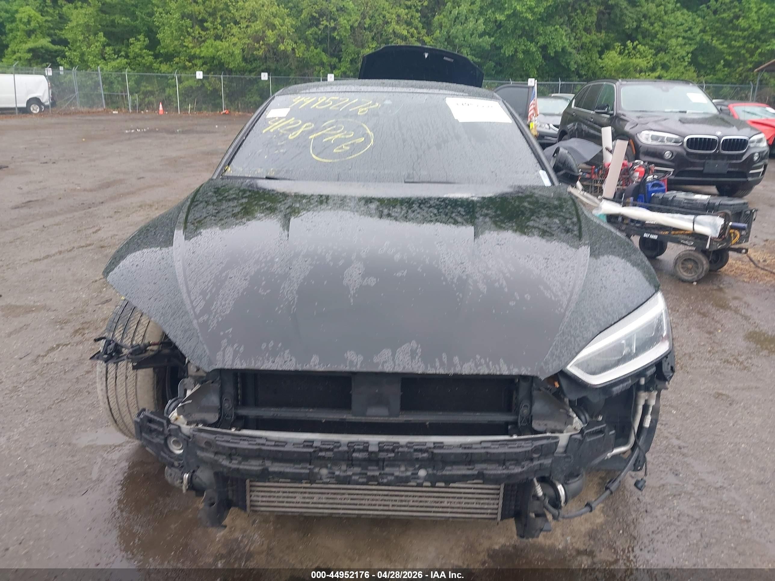 2018 Audi A5 2.0t Premium Black vin: WAUENCF59JA089412
