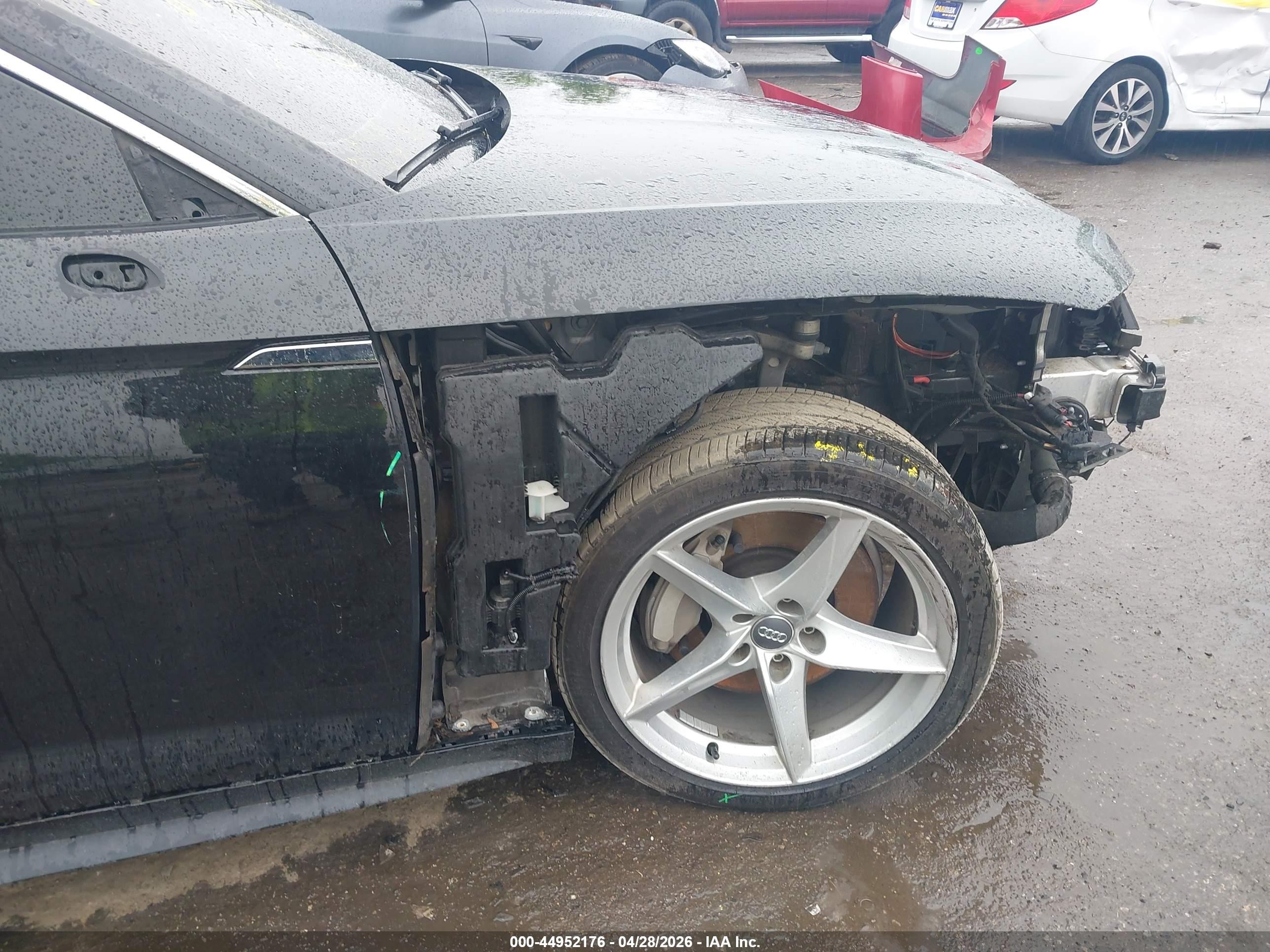 2018 Audi A5 2.0t Premium Black vin: WAUENCF59JA089412