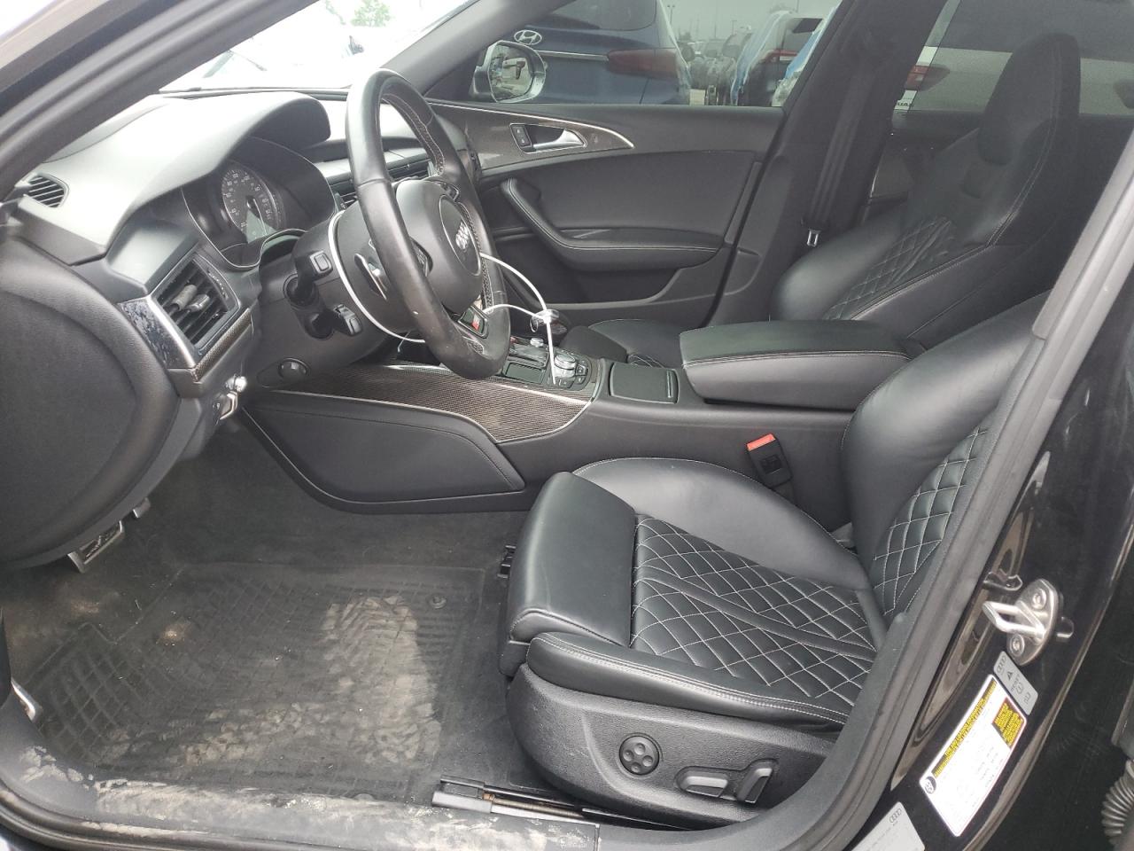 2015 Audi S6 Black vin: WAUF2AFC1FN003963