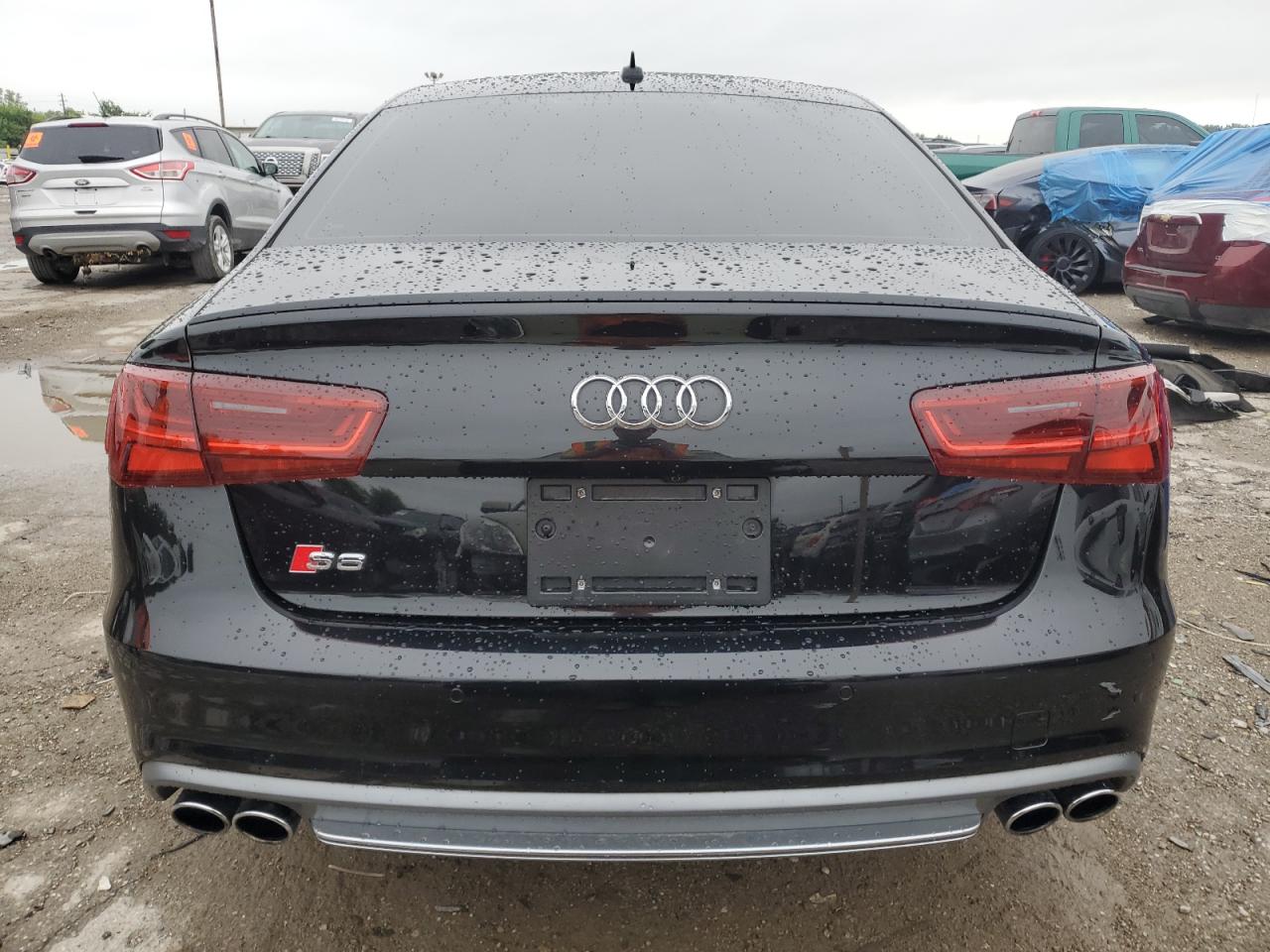 2015 Audi S6 Black vin: WAUF2AFC1FN003963