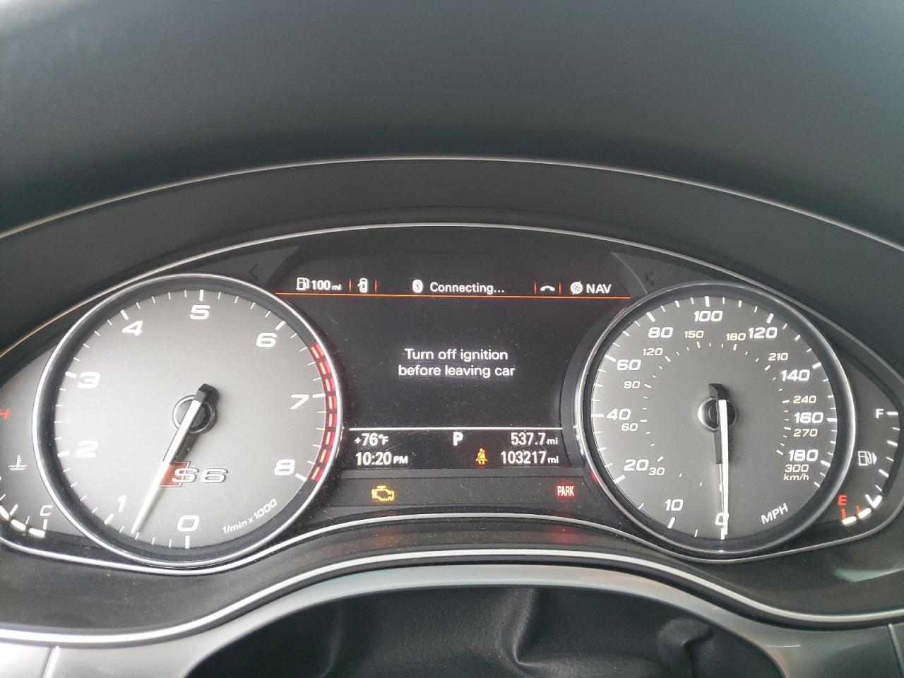 2015 Audi S6 Black vin: WAUF2AFC1FN003963