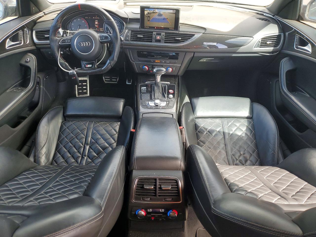 2015 Audi S6 Черный vin: WAUF2AFC2FN002451