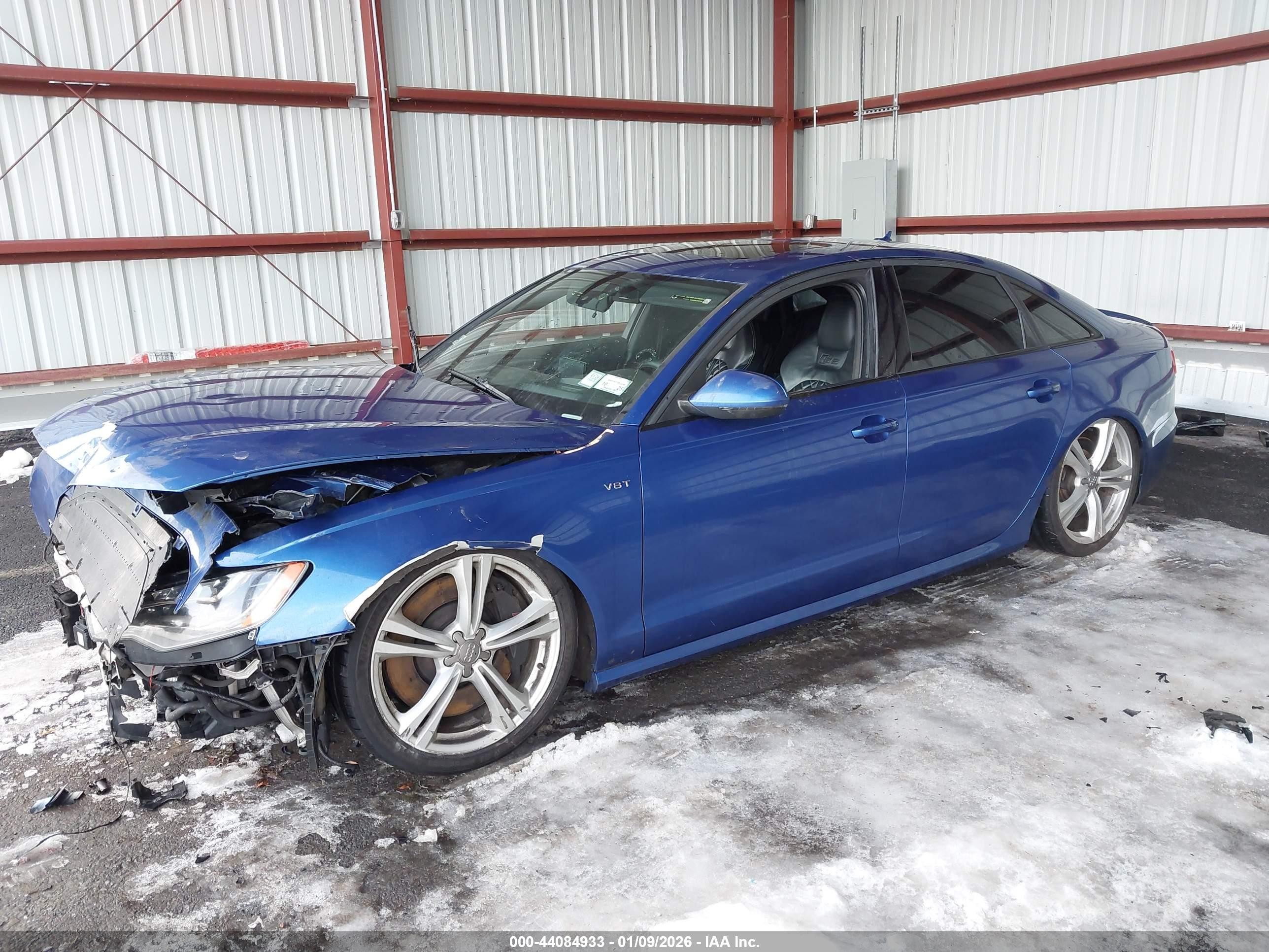 2015 Audi S6 4.0t Blue vin: WAUF2AFC2FN003907