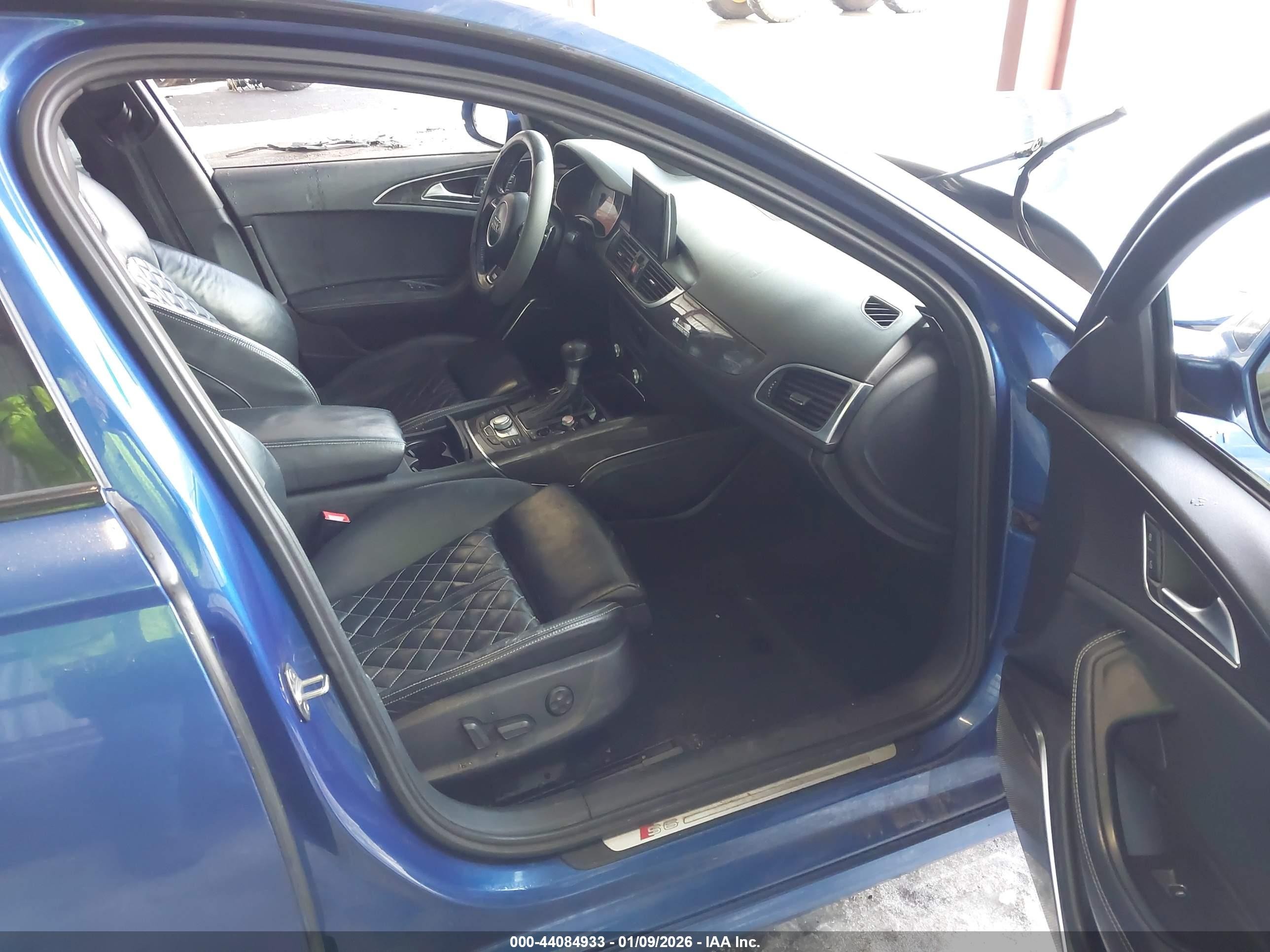 2015 Audi S6 4.0t Blue vin: WAUF2AFC2FN003907