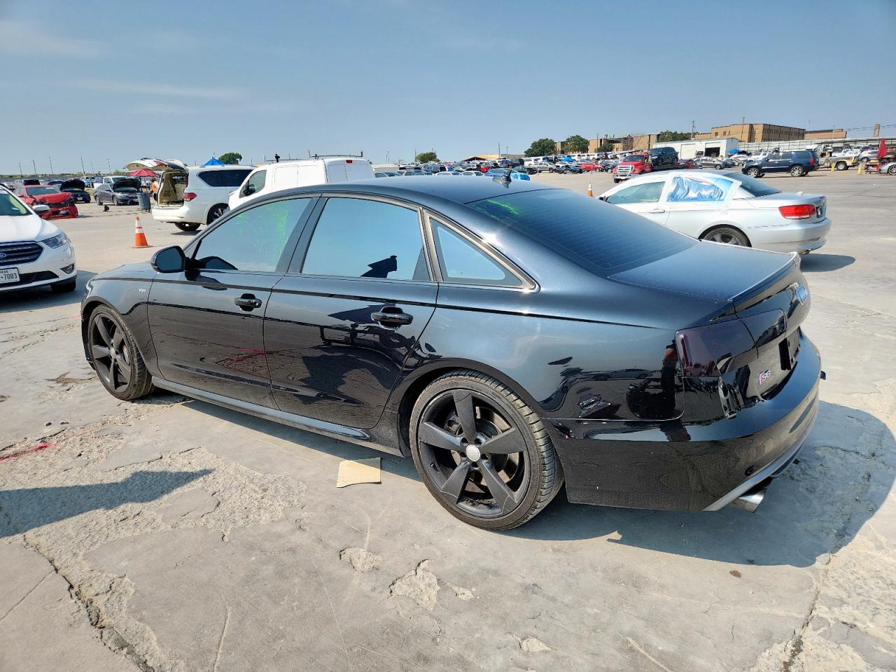 2015 Audi S6 Black vin: WAUF2AFC2FN007441