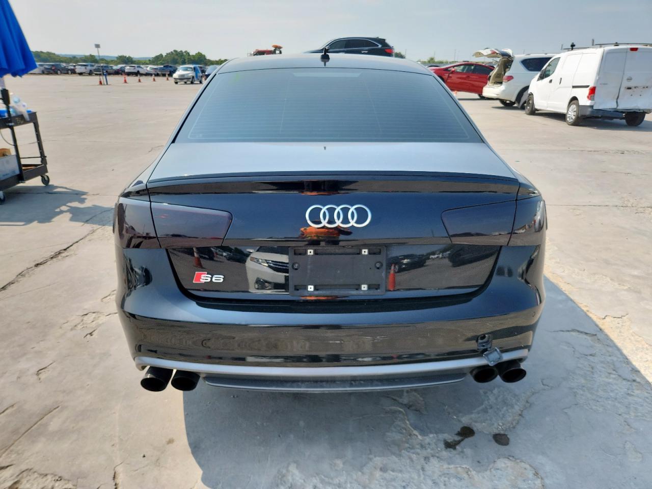 2015 Audi S6 Black vin: WAUF2AFC2FN007441