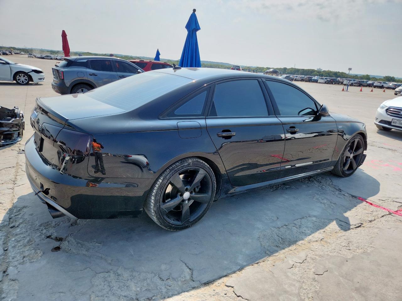 2015 Audi S6 Black vin: WAUF2AFC2FN007441