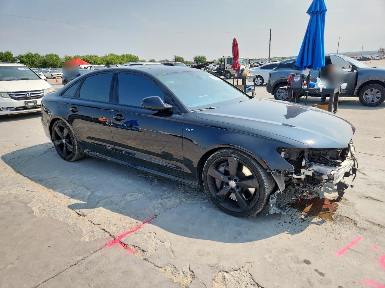 2015 Audi S6 Black vin: WAUF2AFC2FN007441