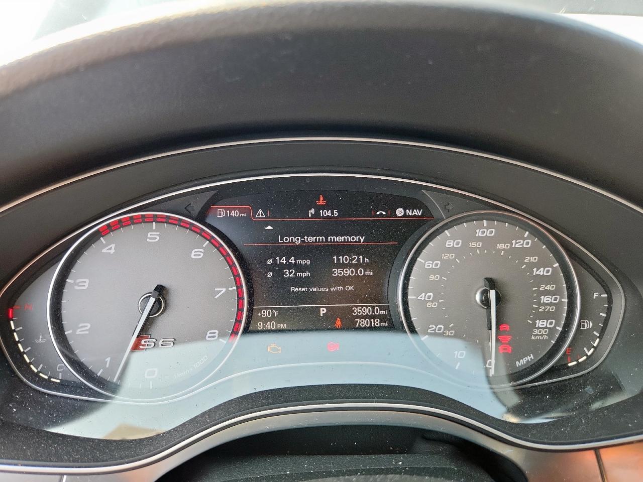 2015 Audi S6 Black vin: WAUF2AFC2FN007441