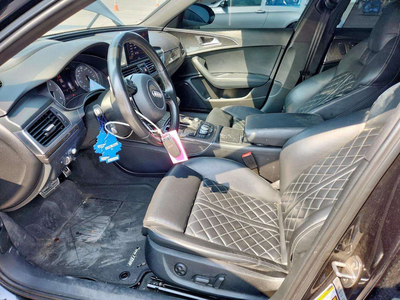 2015 Audi S6 Black vin: WAUF2AFC2FN007441