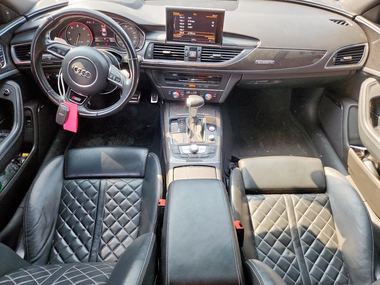 2015 Audi S6 Black vin: WAUF2AFC2FN007441