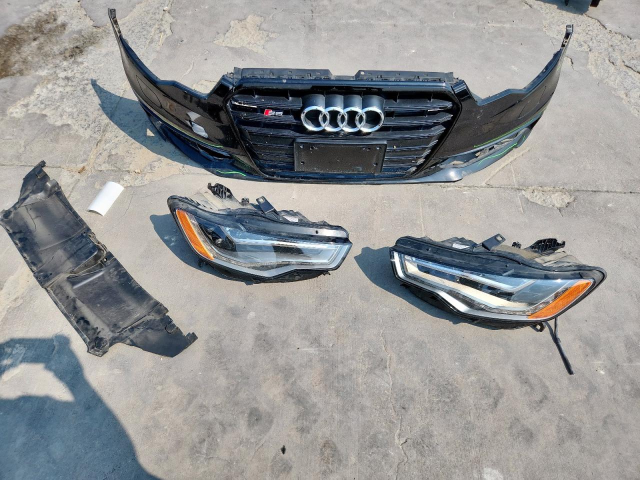 2015 Audi S6 Black vin: WAUF2AFC2FN007441