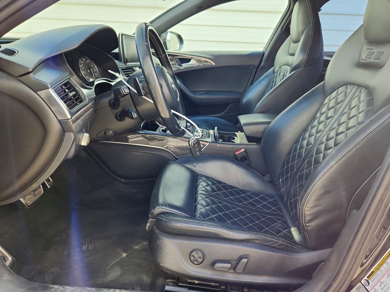 2014 Audi S6 Black vin: WAUF2AFC3EN150137