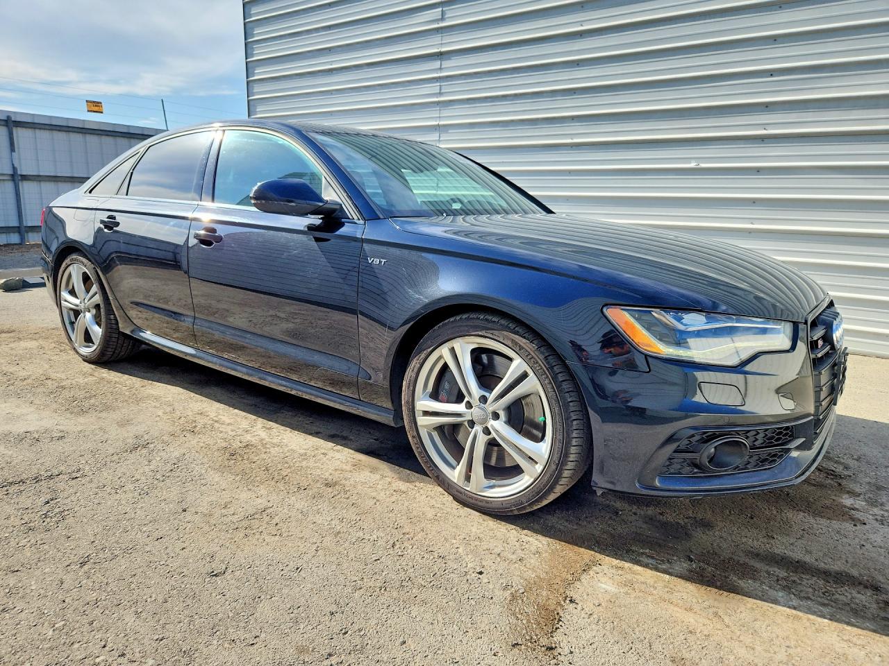 2014 Audi S6 Black vin: WAUF2AFC3EN150137