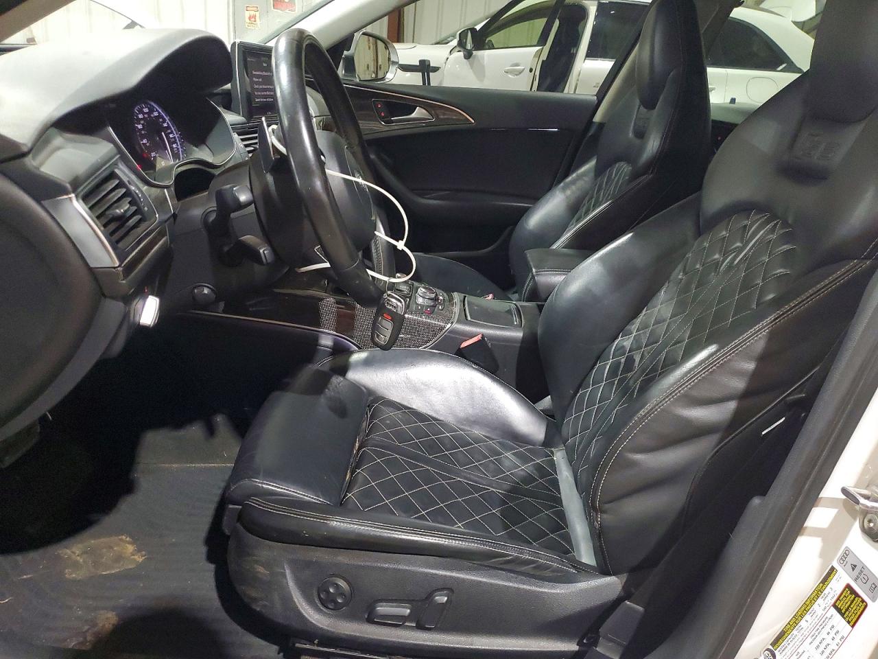 2013 Audi S6 White vin: WAUF2AFC5DN138859