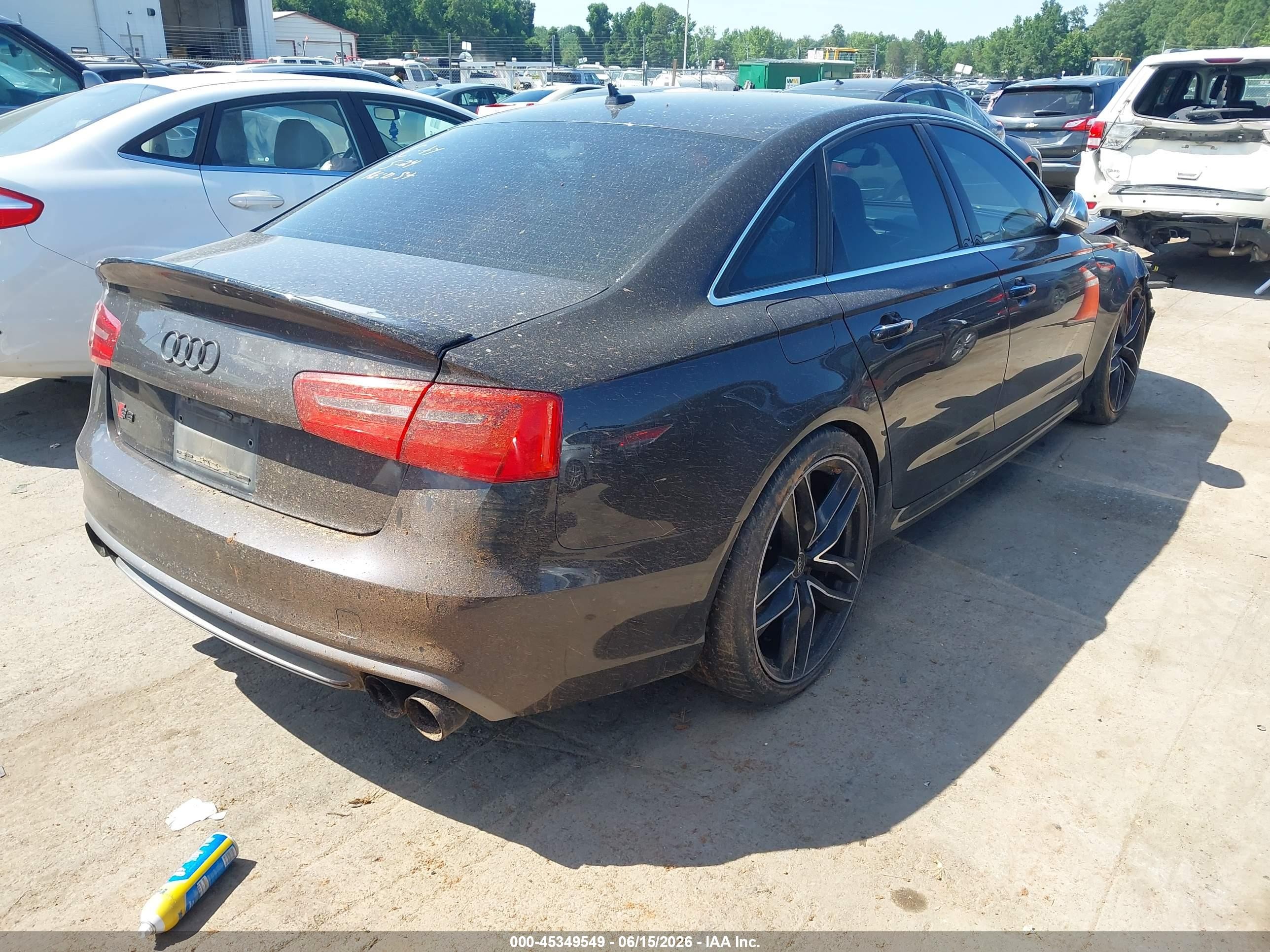 2014 Audi S6 4.0t Prestige Gray vin: WAUF2AFC5EN009005