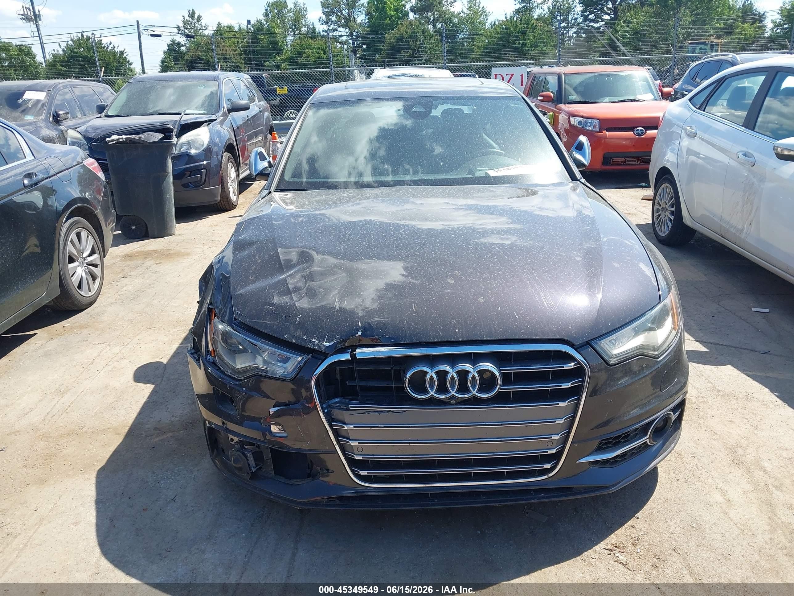 2014 Audi S6 4.0t Prestige Gray vin: WAUF2AFC5EN009005
