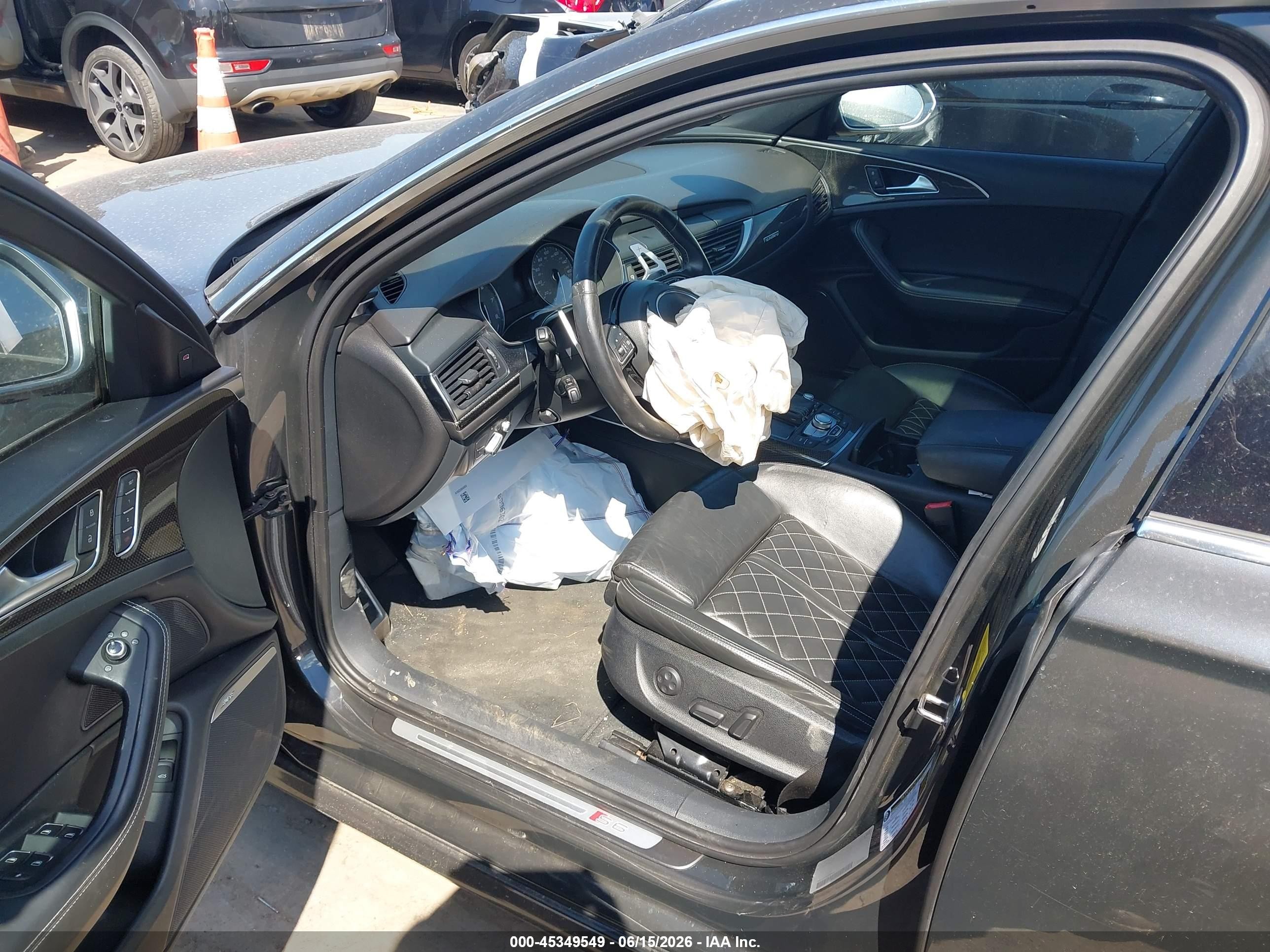 2014 Audi S6 4.0t Prestige Gray vin: WAUF2AFC5EN009005
