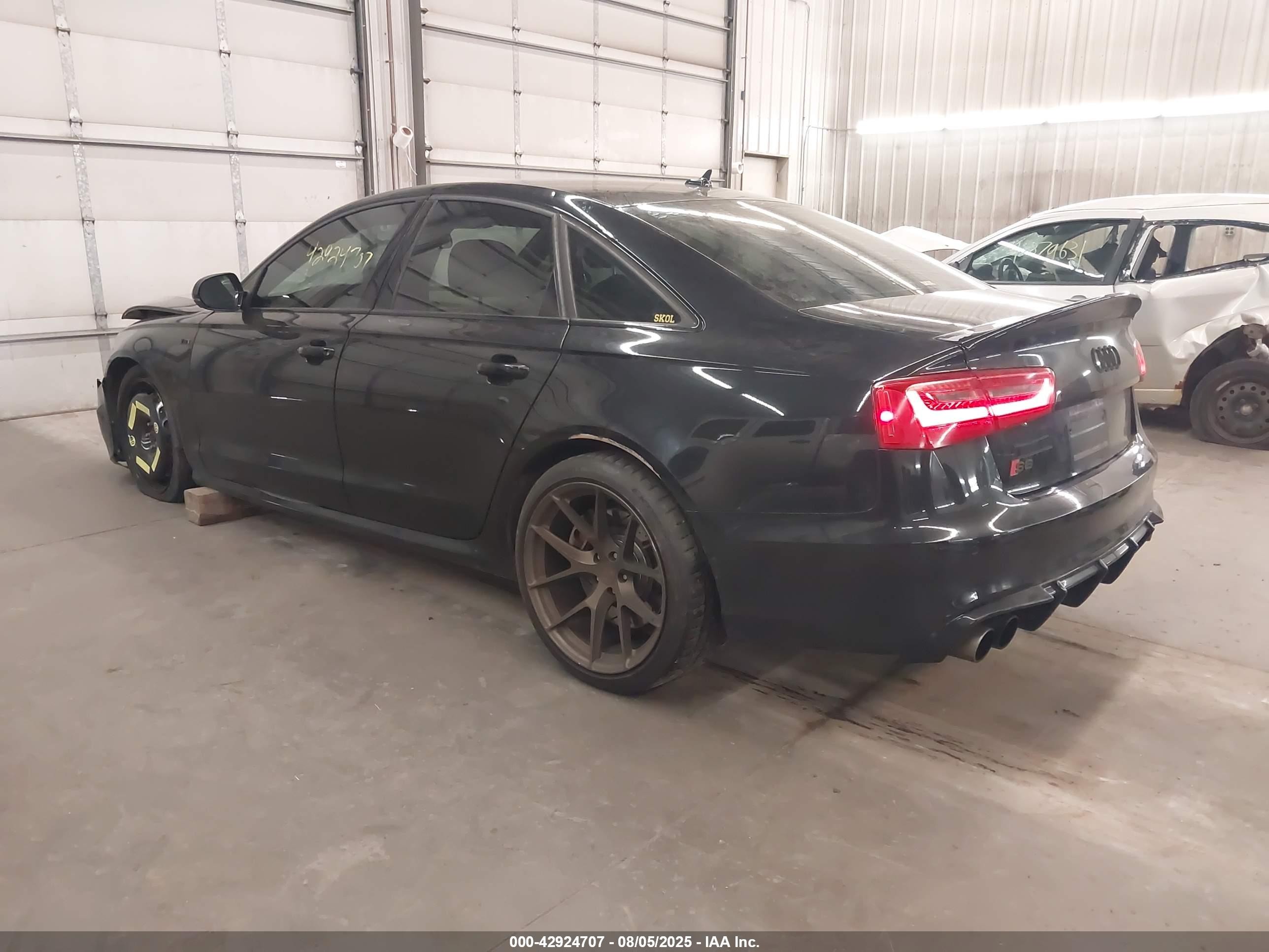 2015 Audi S6 4.0t Black vin: WAUF2AFC5FN010124