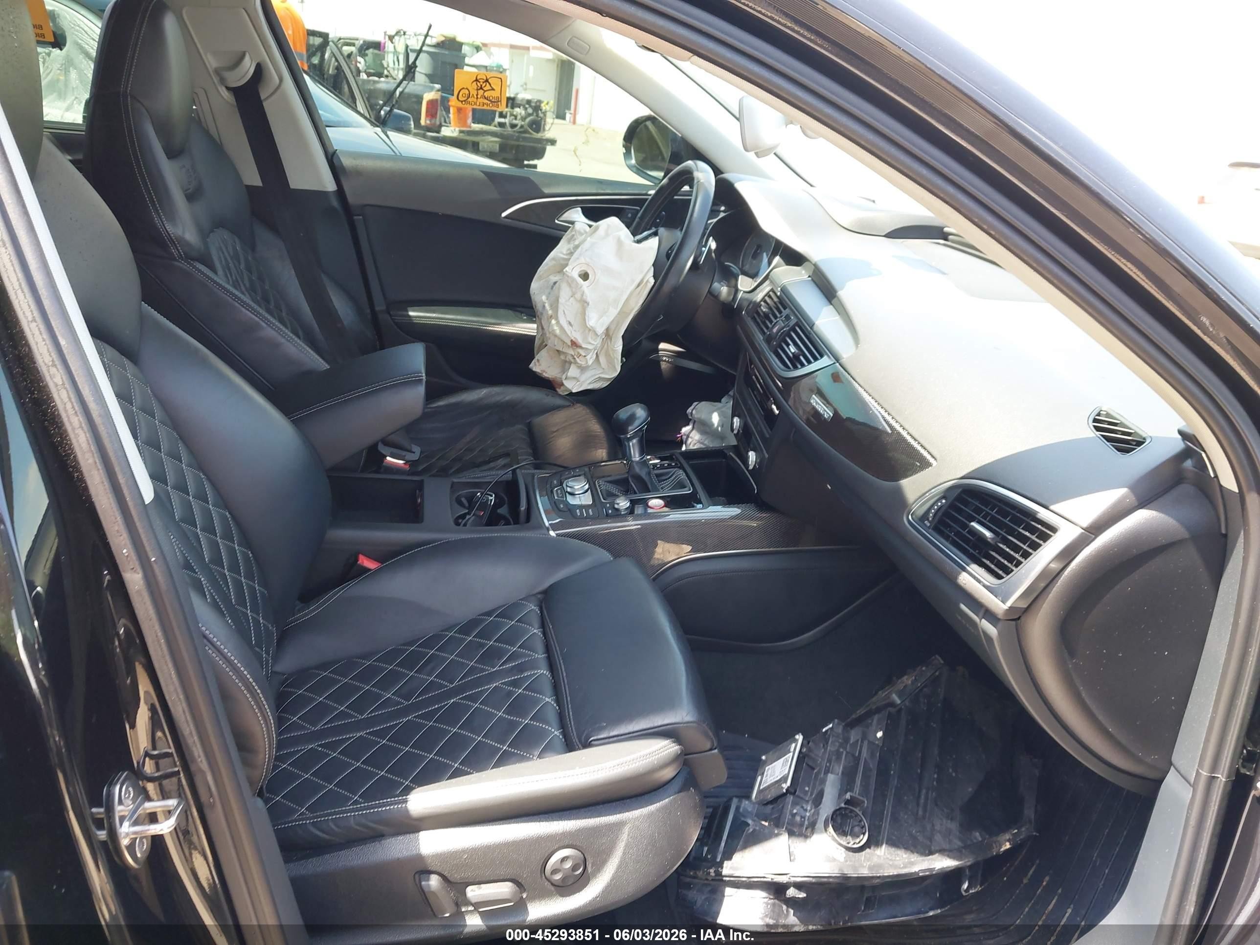 2014 Audi S6 4.0t Prestige Black vin: WAUF2AFC6EN009370