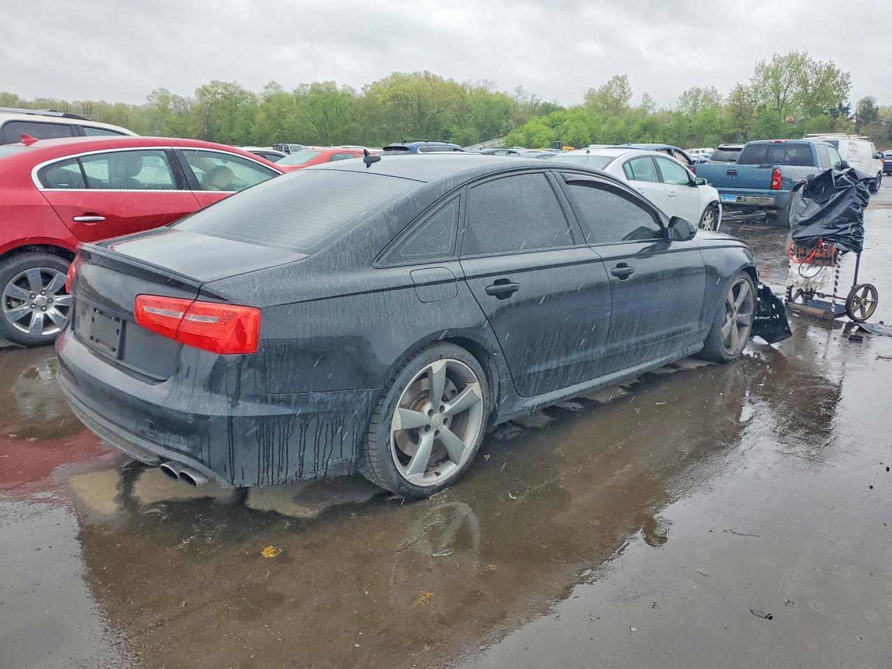 2015 Audi S6 Black vin: WAUF2AFC6FN003103