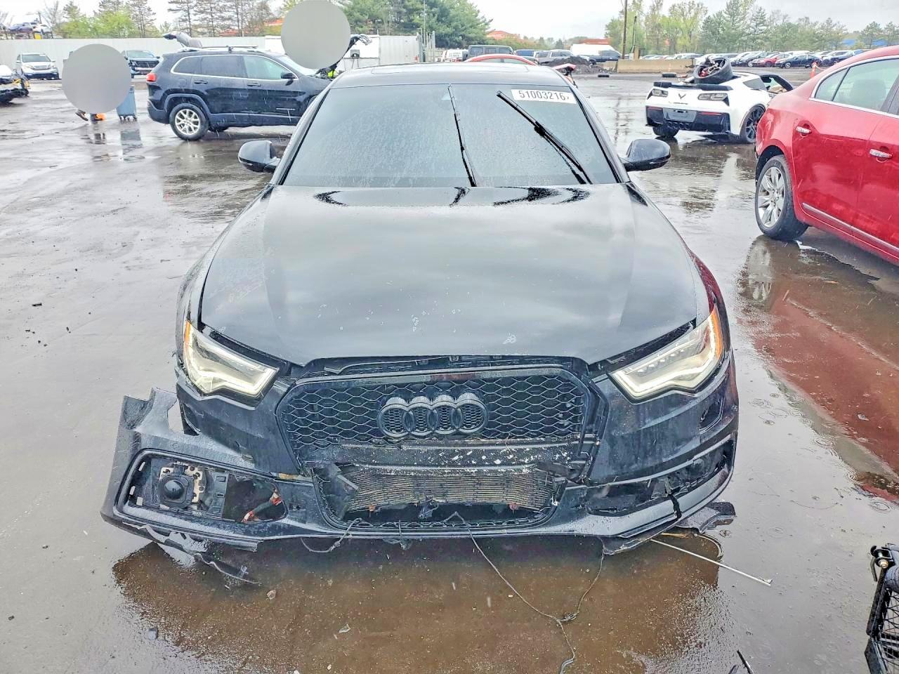 2015 Audi S6 Black vin: WAUF2AFC6FN003103